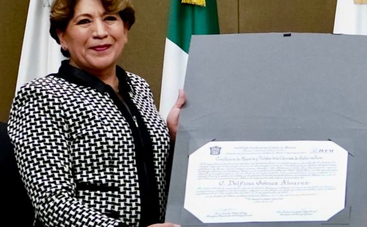  Ofrece Delfina Gómez un gobierno diferente