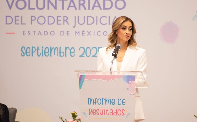 Voluntariado del PJEdomex transforma miles de vidas