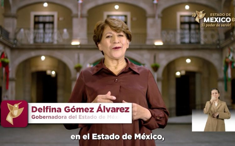  Arranca Delfina Gómez difusión del 2ndo Informe de Gobierno