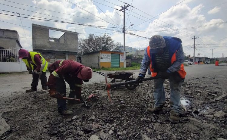  El 15 de octubre retoman bacheo en Toluca