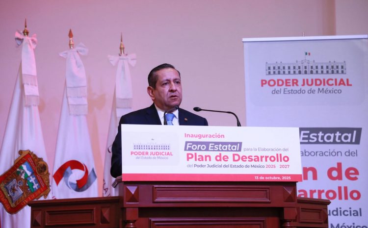  Arranca Foro del Plan de Desarrollo del PJEM
