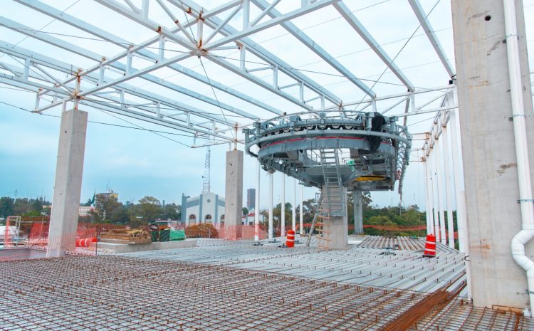  Al 50% la construcción de Línea 3 de Mexicable