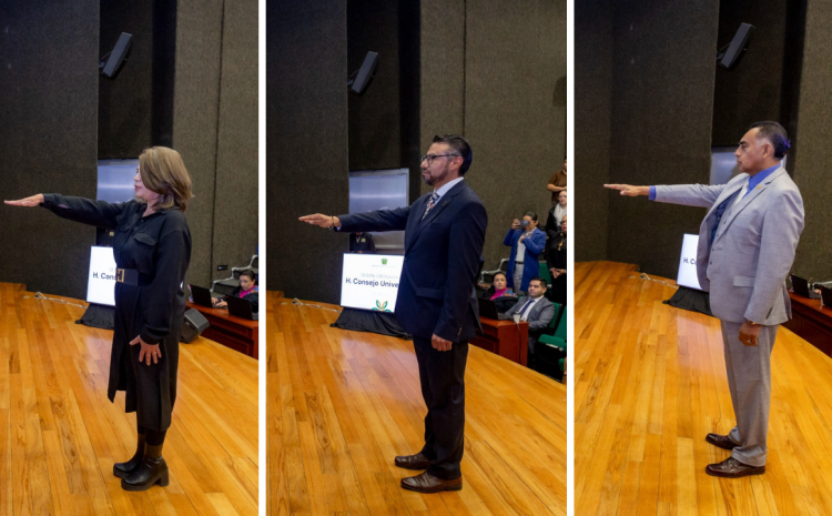  Consejo Universitario tomó protesta a nuevos directores