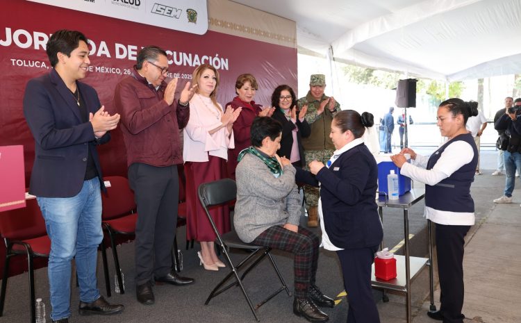  Arranca Megajornada de Vacunación