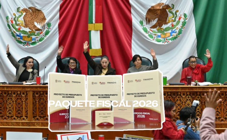  Aprobarán paquete fiscal 2026