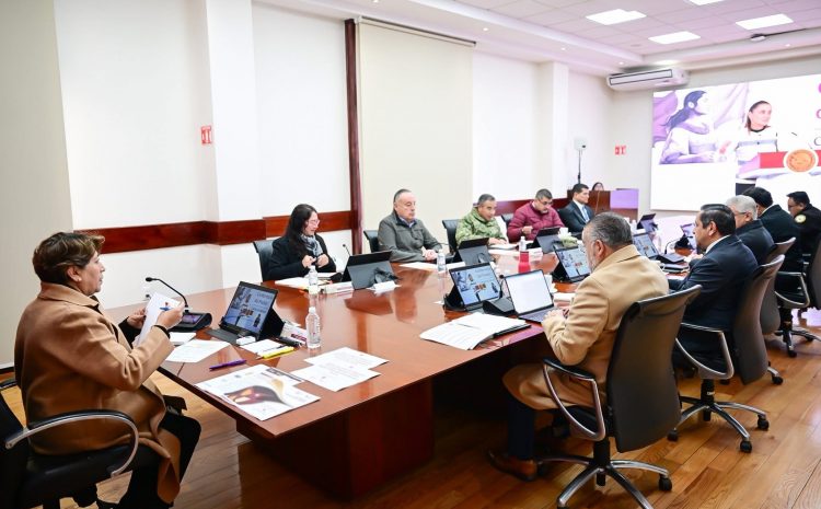  Concentra Gobernadora actividades en materia de seguridad