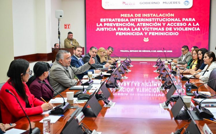  Mesa interinstitucional contra violencia feminicida