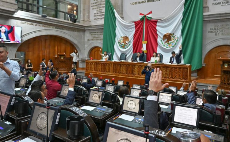  Congreso mexiquense avala minuta para reducir privilegios