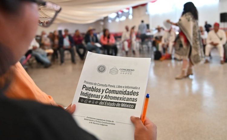  Realiza Congreso mexiquense consulta indígena