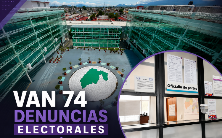  Van 74 denuncias electorales