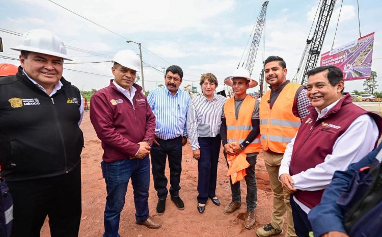  Fortalece Gobernadora movilidad en zona oriente del Edomex
