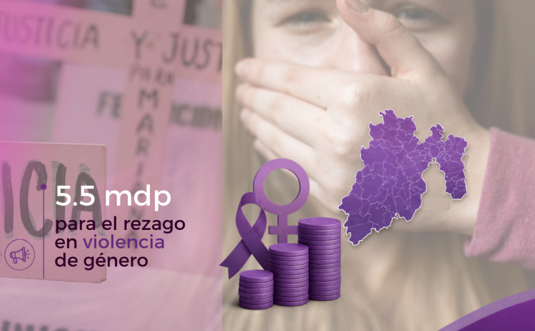  5.5 mdp para el rezago en violencia de género