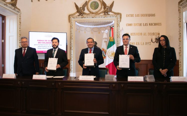  Convenio PJEdomex-IMSS agilizará justicia laboral