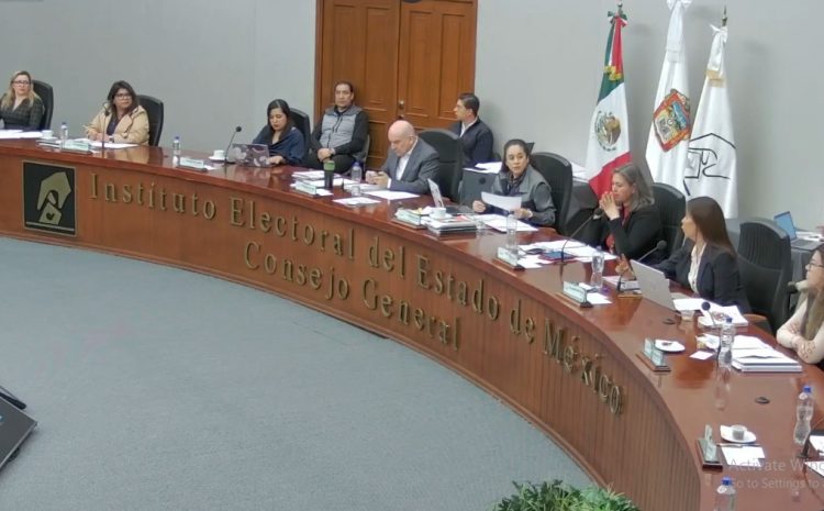  IEEM y partidos acuerdan civilidad