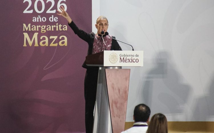  Sheinbaum rinde informe en Toluca