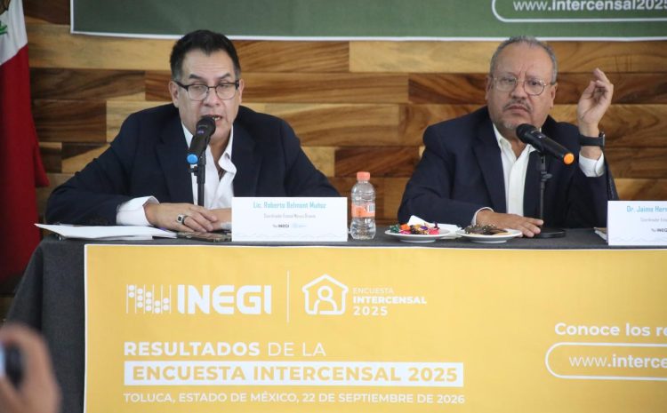  INEGI registra desplazamiento forzado en Edomex