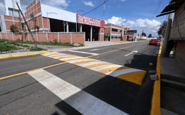  Avanzan obras en la zona norte de Toluca